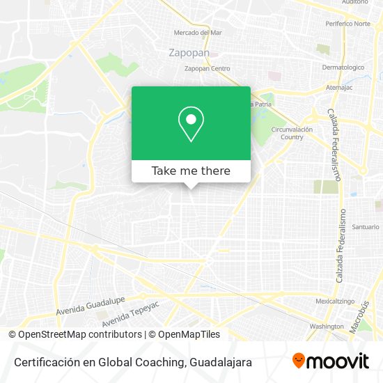 Mapa de Certificación en Global Coaching