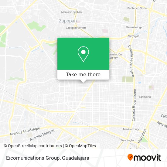 Eicomunications Group map