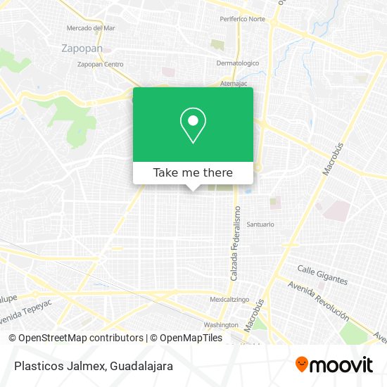 Mapa de Plasticos Jalmex