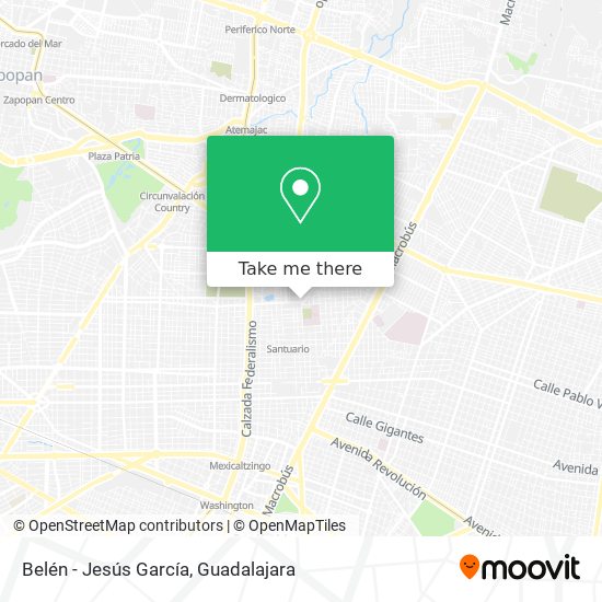 Mapa de Belén - Jesús García