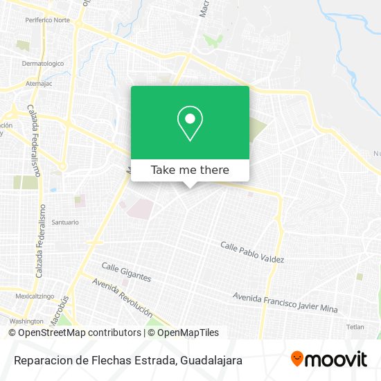 Mapa de Reparacion de Flechas Estrada