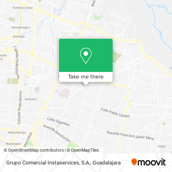 Grupo Comercial Instaservices, S.A. map