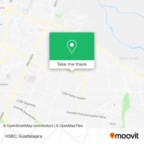Mapa de HSBC
