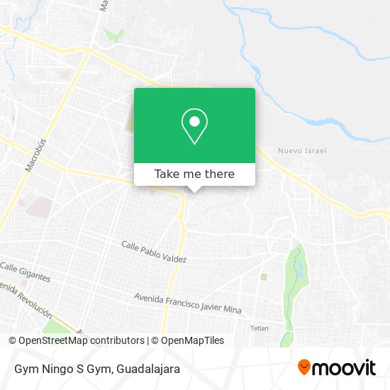 Mapa de Gym Ningo S Gym