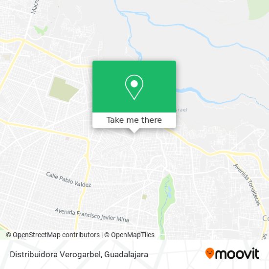 Distribuidora Verogarbel map