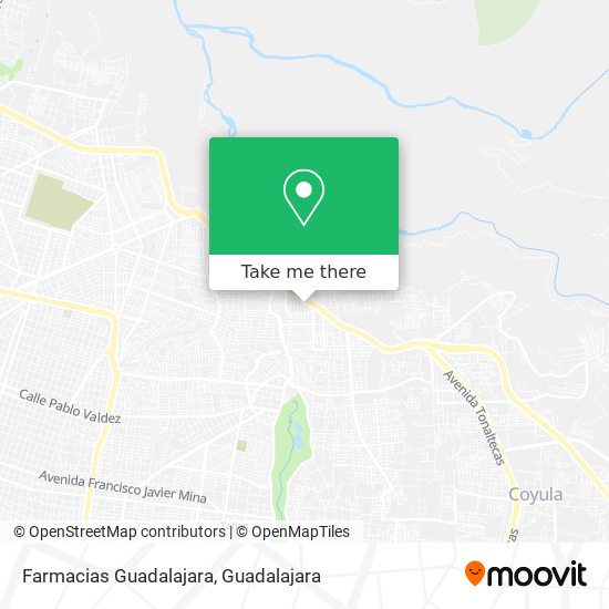 Mapa de Farmacias Guadalajara