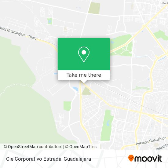 Cie Corporativo Estrada map