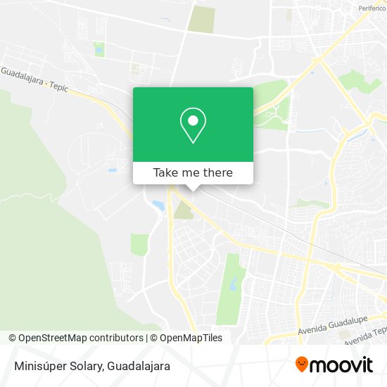 Minisúper Solary map