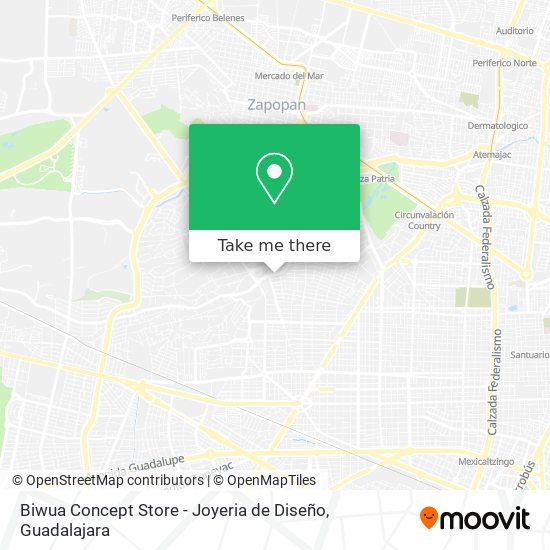 Biwua Concept Store - Joyeria de Diseño map