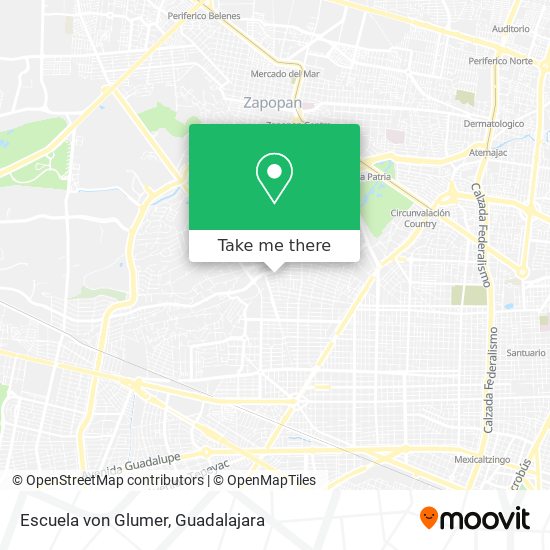 Mapa de Escuela von Glumer