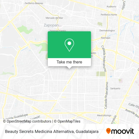 Beauty Secrets Medicina Alternativa map