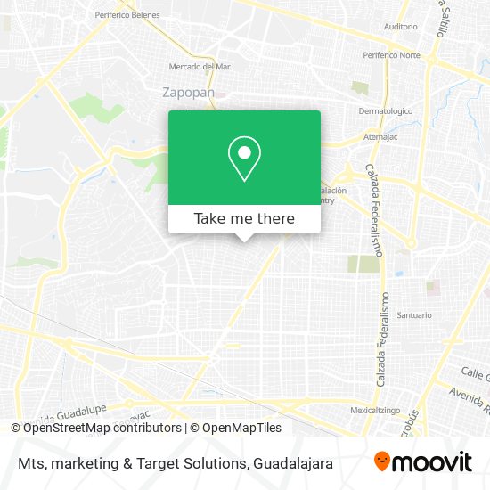 Mts, marketing & Target Solutions map