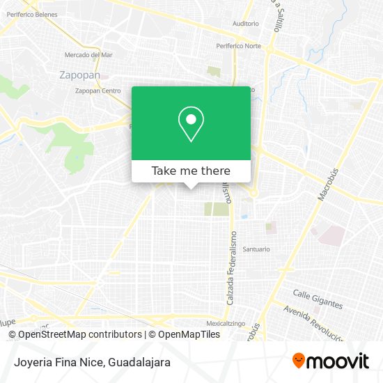 Joyeria Fina Nice map