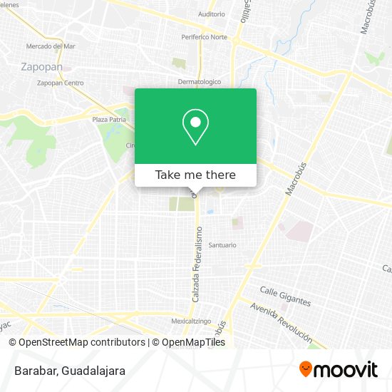 Mapa de Barabar