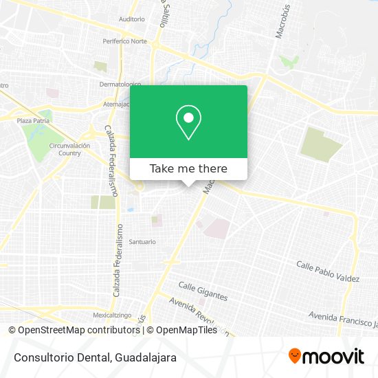Mapa de Consultorio Dental