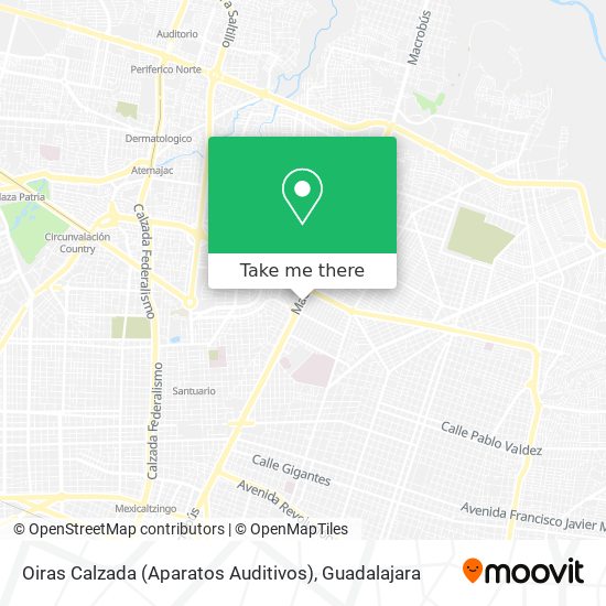 Oiras Calzada (Aparatos Auditivos) map