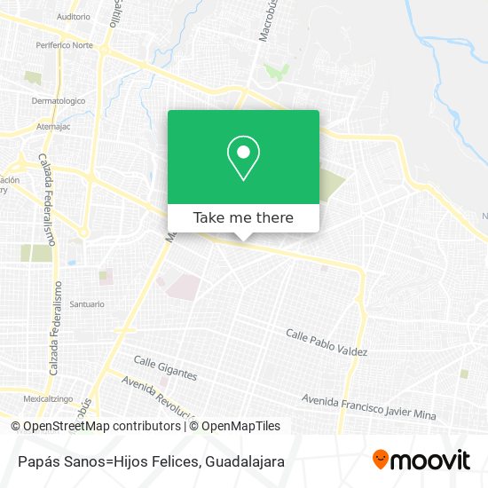 Mapa de Papás Sanos=Hijos Felices