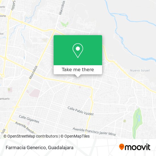 Mapa de Farmacia Generico