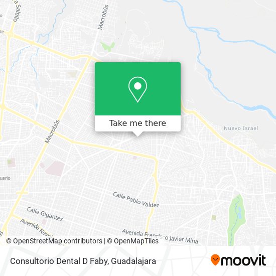 Mapa de Consultorio Dental D Faby