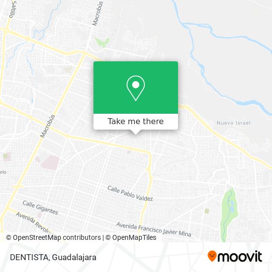 DENTISTA map