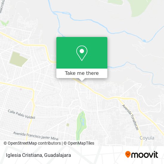 Mapa de Iglesia Cristiana