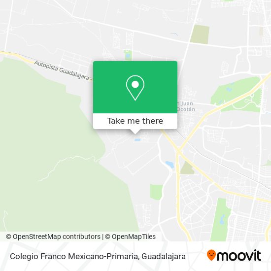 Colegio Franco Mexicano-Primaria map