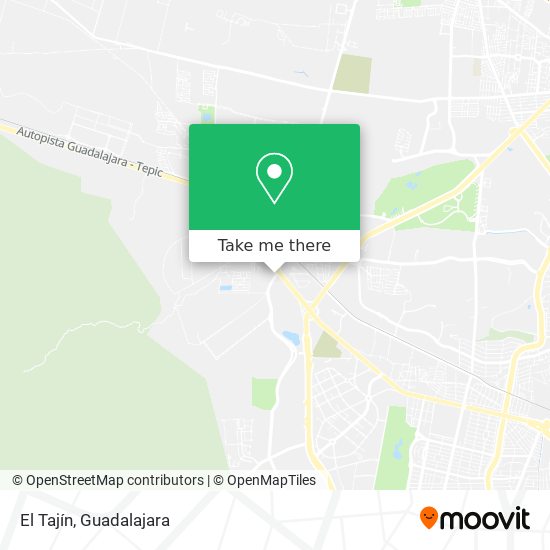 Mapa de El Tajín