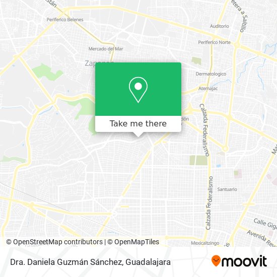 Mapa de Dra. Daniela Guzmán Sánchez