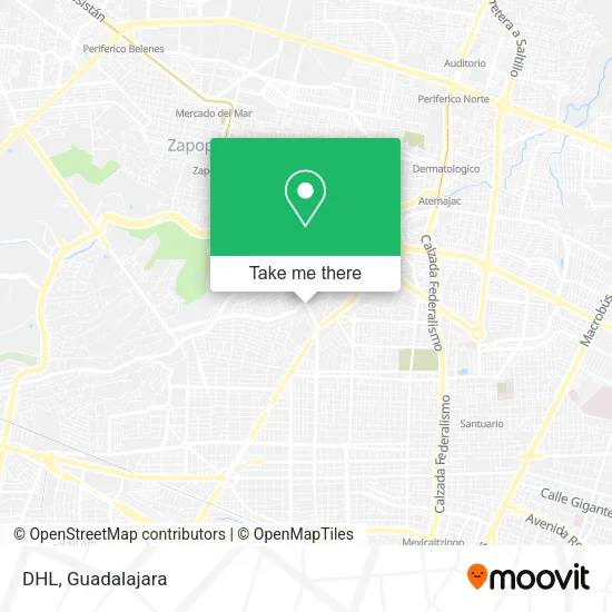 DHL map