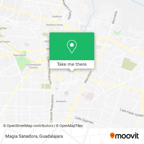 Mapa de Magia Sanadora