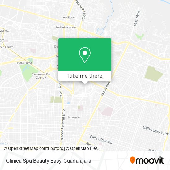 Clínica Spa Beauty Easy map