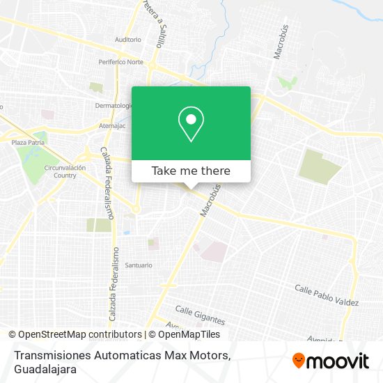 Transmisiones Automaticas Max Motors map