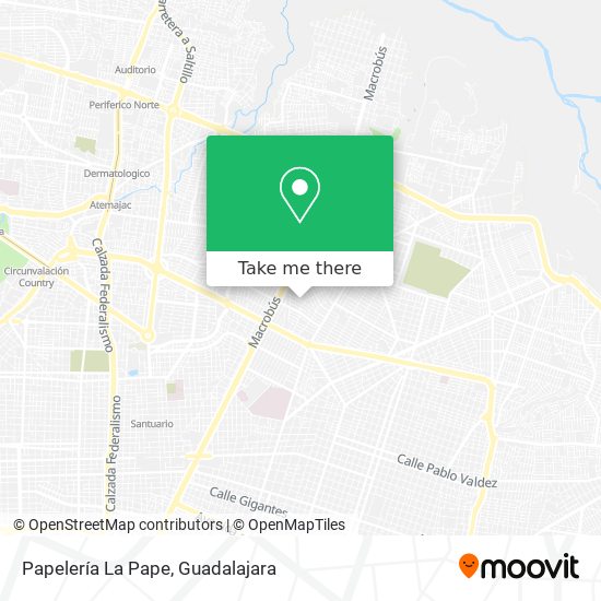 Papelería La Pape map