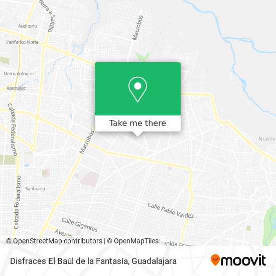 Disfraces El Baúl de la Fantasía map