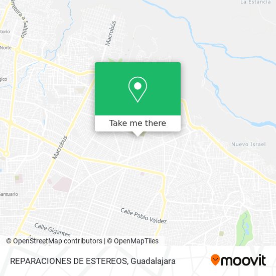 Mapa de REPARACIONES DE ESTEREOS
