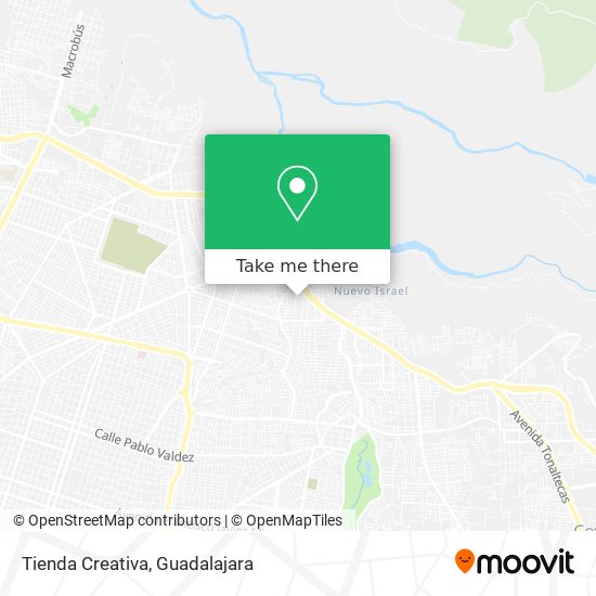 Mapa de Tienda Creativa