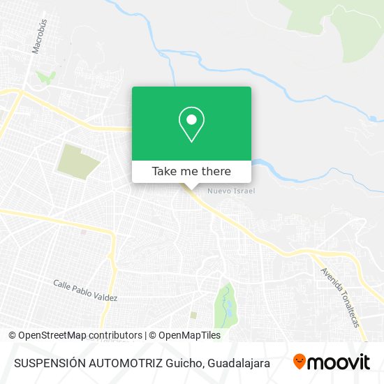 Mapa de SUSPENSIÓN AUTOMOTRIZ Guicho
