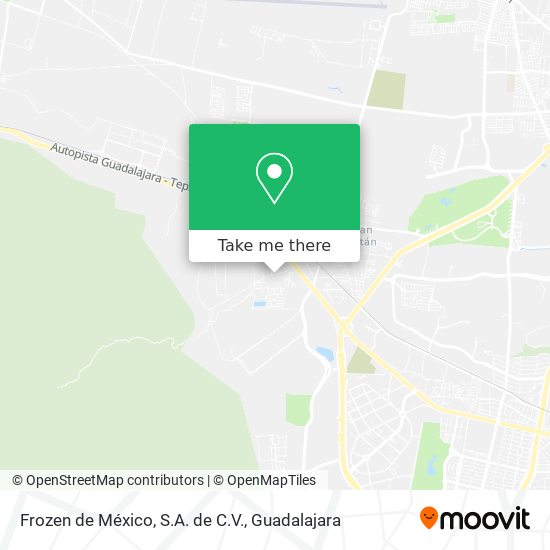 Frozen de México, S.A. de C.V. map