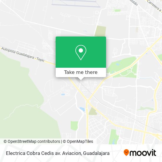 Electrica Cobra Cedis av. Aviacion map