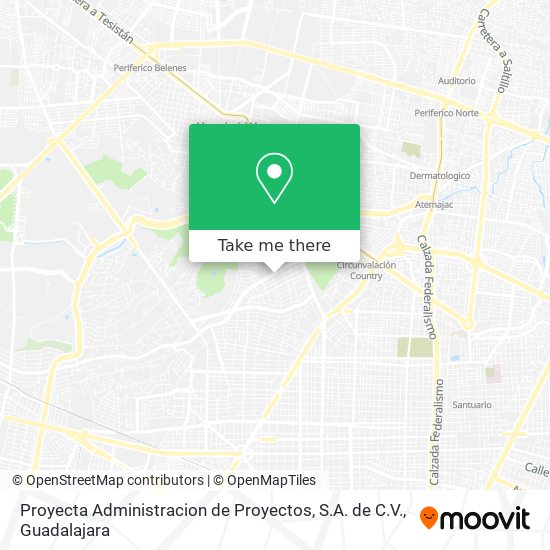 Proyecta Administracion de Proyectos, S.A. de C.V. map