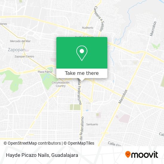 Hayde Picazo Nails map