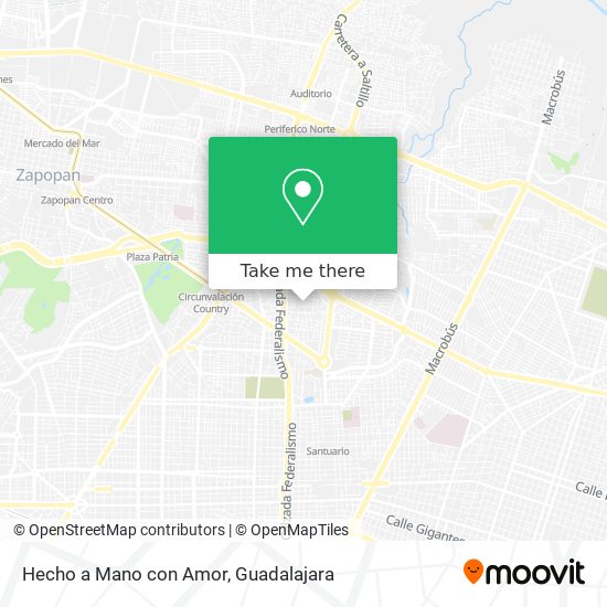 Hecho a Mano con Amor map