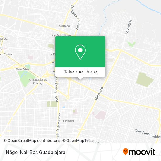 Mapa de Nägel Nail Bar