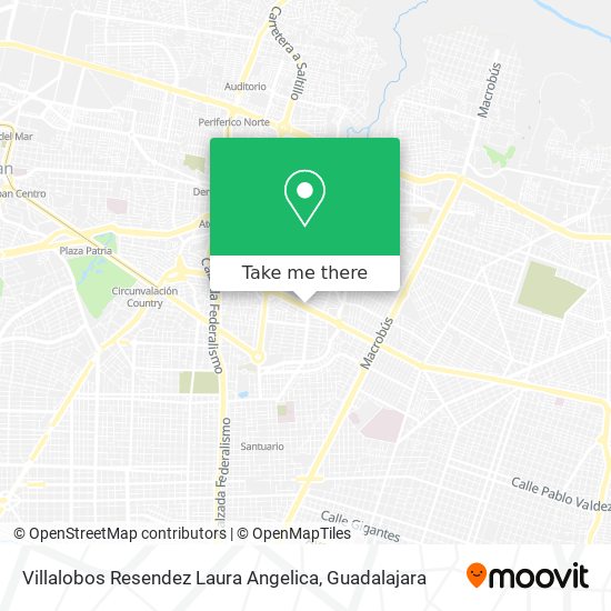 Villalobos Resendez Laura Angelica map