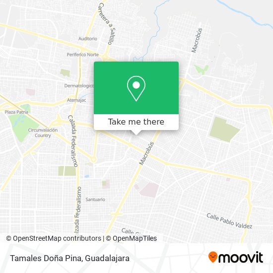 Tamales Doña Pina map