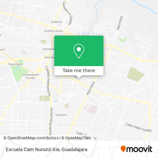 Escuela Cam Nunutzi Kie map