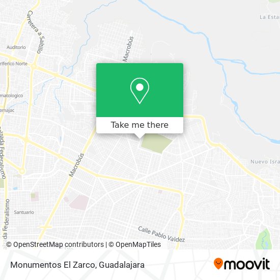 Mapa de Monumentos El Zarco