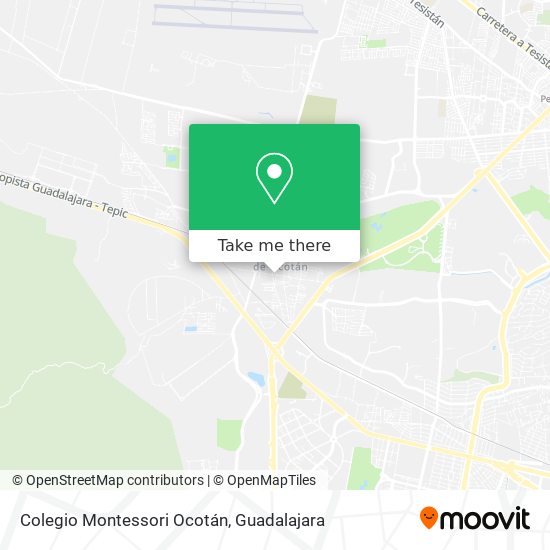 Colegio Montessori Ocotán map