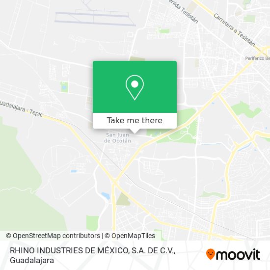 RHINO INDUSTRIES DE MÉXICO, S.A. DE C.V. map