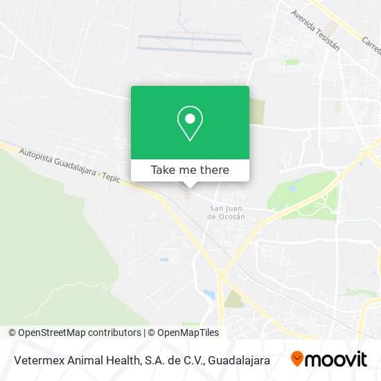 Mapa de Vetermex Animal Health, S.A. de C.V.